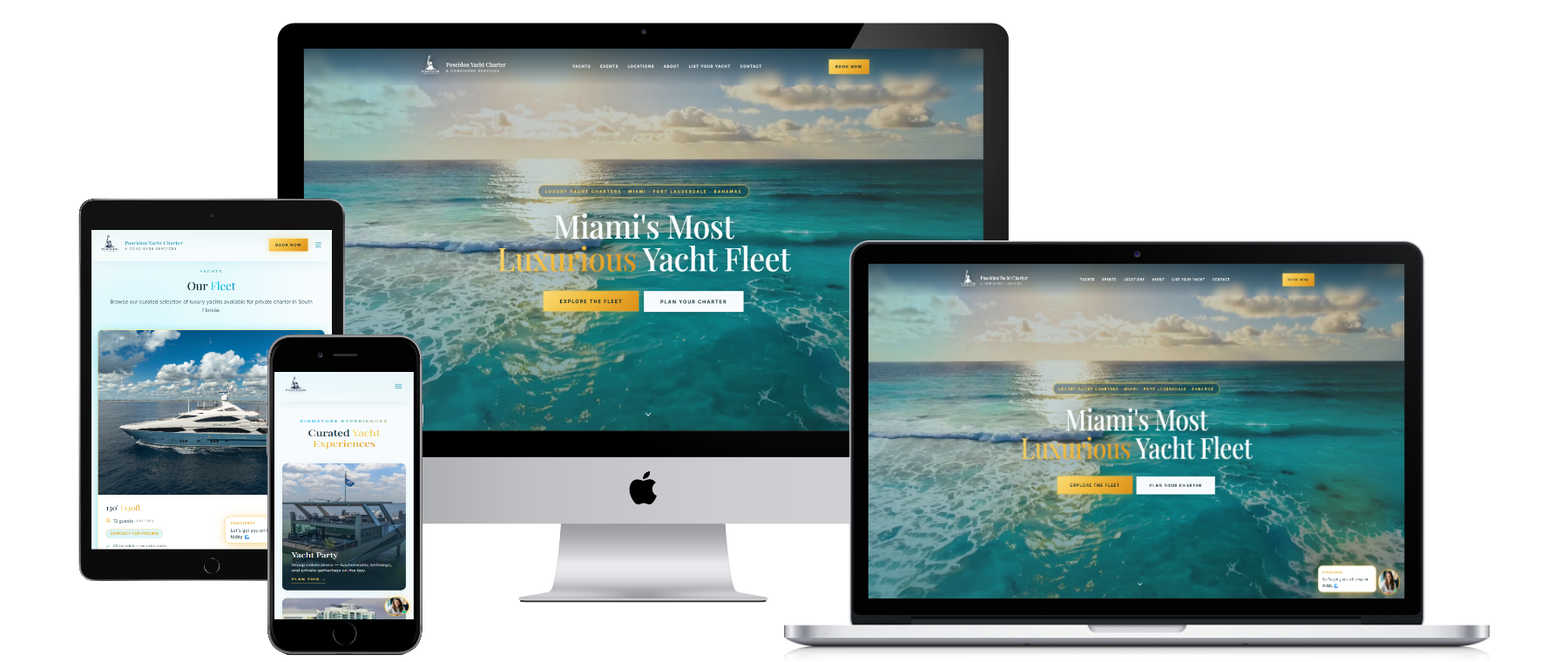 General Businesses — BuildRev website example across devices